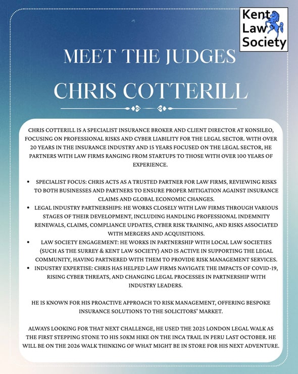 2026 Judge Chris Cotterill