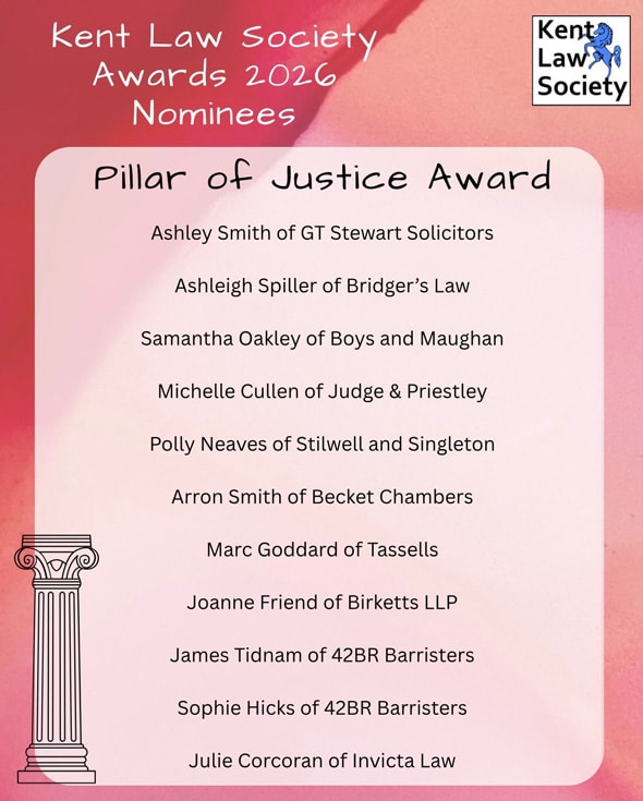 pillar of justice award nominees